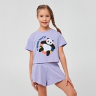 Дитяча літня піжама з пандою для дівчинки, 104698, Smil (Сміл)